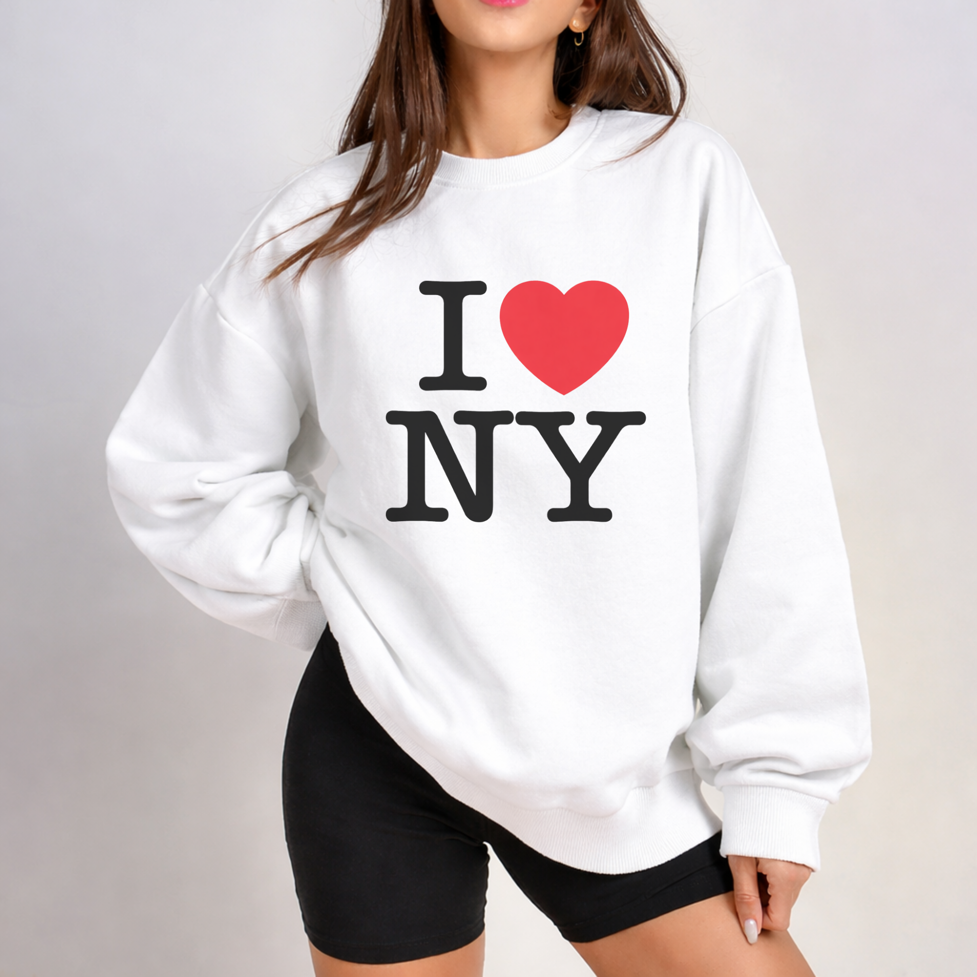 Iconic 'I ❤️ NY' Crewneck Sweatshirt