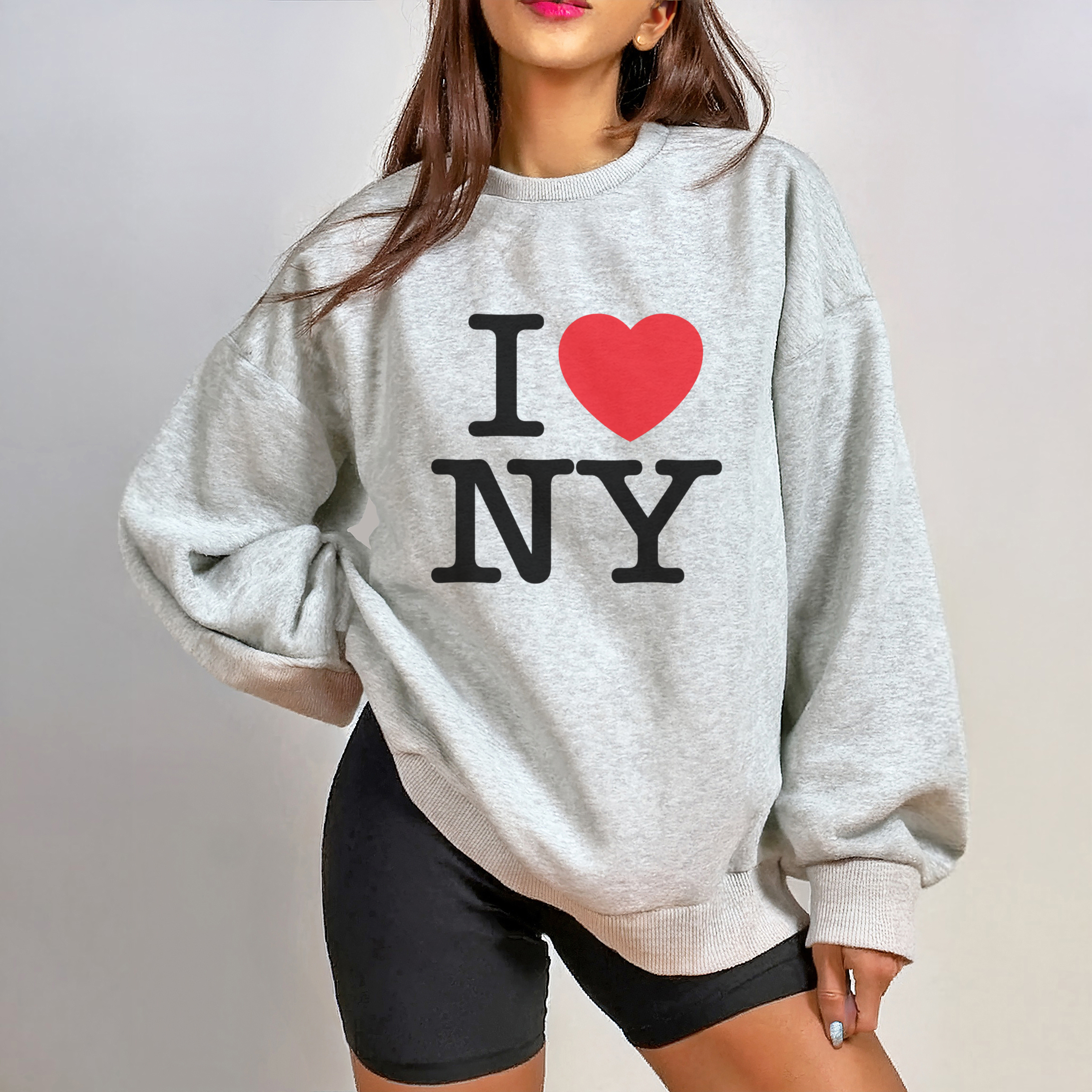 Iconic 'I ❤️ NY' Crewneck Sweatshirt